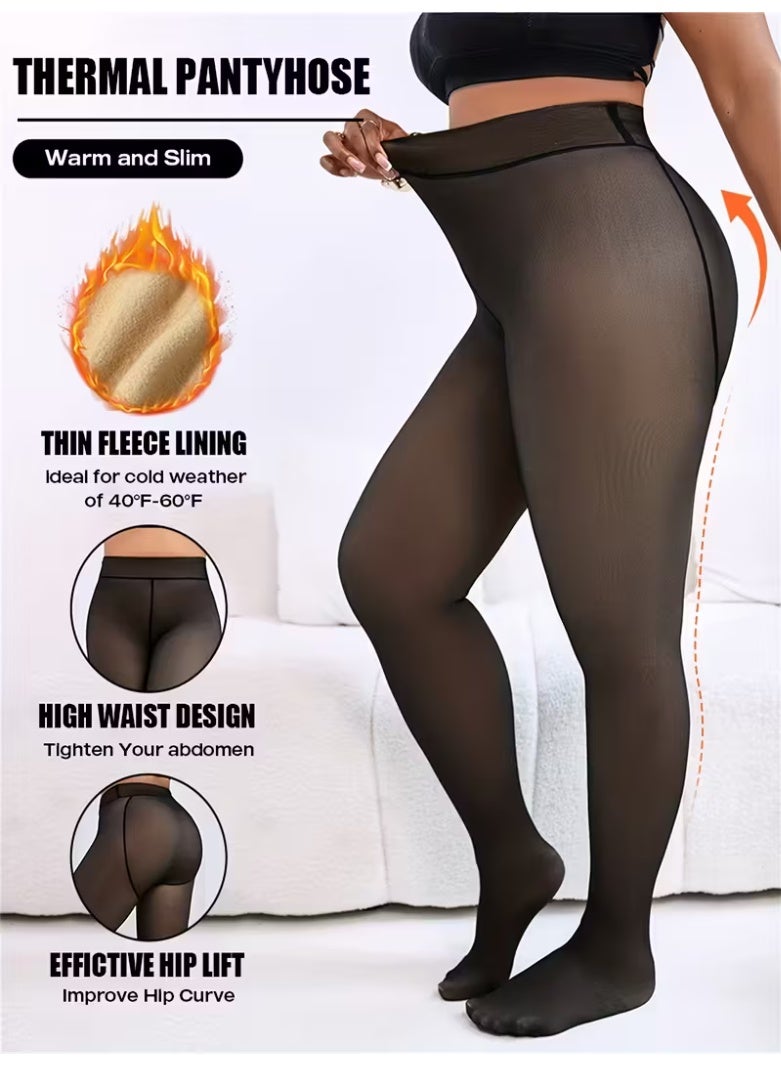 Black stocking lined - Image 1